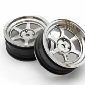 Kyosho 1:10 Fazer Fzd2 Rays Te37v Wheel Offset 5mm (2) Plated