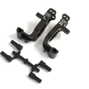 Front Hub Carrier Set Kyosho Inferno Mp9-Mp10 Aluminium - 17.5 Deg.