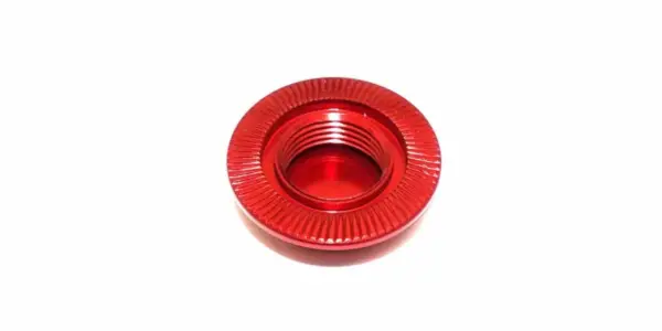 Kyosho 1:8 Inferno Serrated Closed Wheel Nuts (4) Red