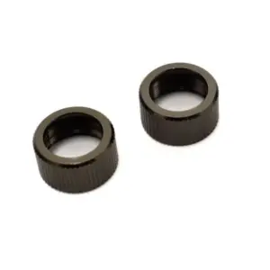 Shock Caps (2) Gun Metal Inferno Gt Nitro Kyosho