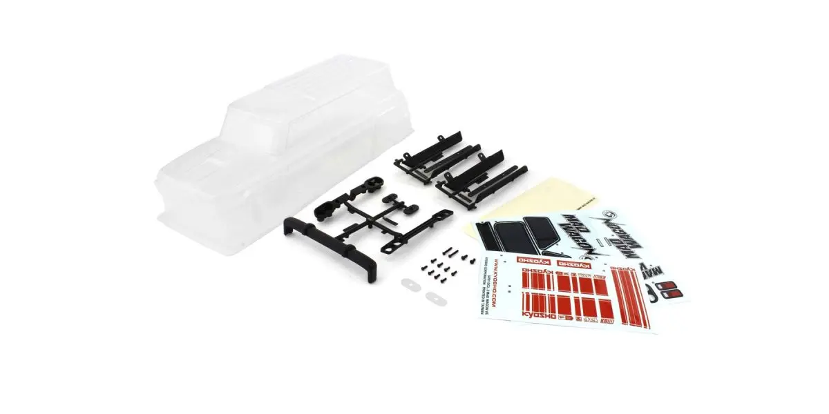 Body Shell Set Kyosho Mad Wagon VE - Clear