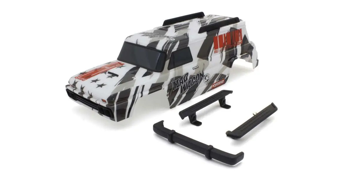Body Shell Kyosho Mad Wagon VE- Type2 (Gey-White)