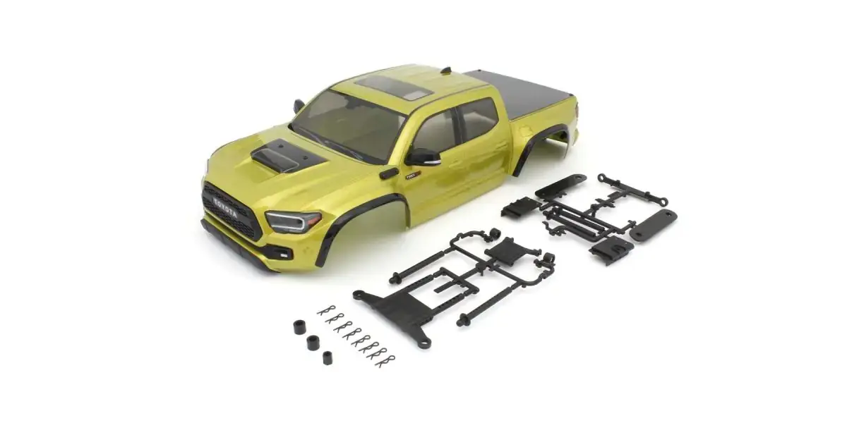 Kyosho Toyota Tacoma TRD Pro 2021 KB010 Electric Lime Body Shell Set