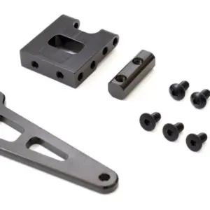 Reversible Servo Mount Set Kyosho Lazer Zx7 - Aluminium