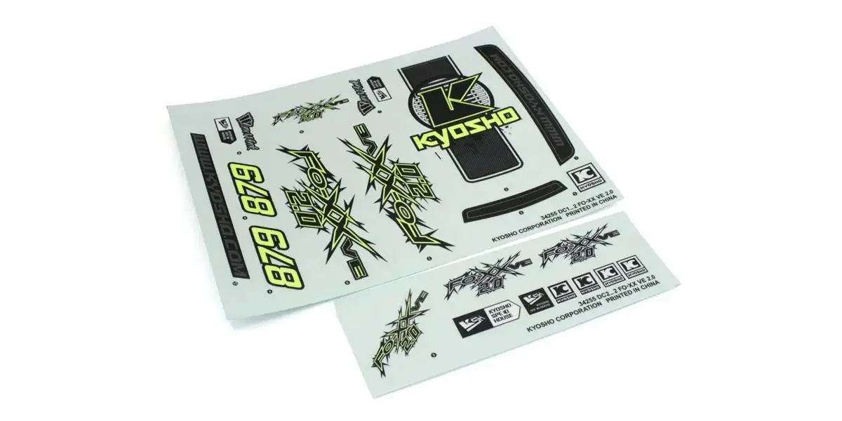 Clear Body Shell Kyosho FO-XX – view 2