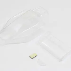 Clear Mini-Z Buggy Turbo Optima Mid Sp Body Set