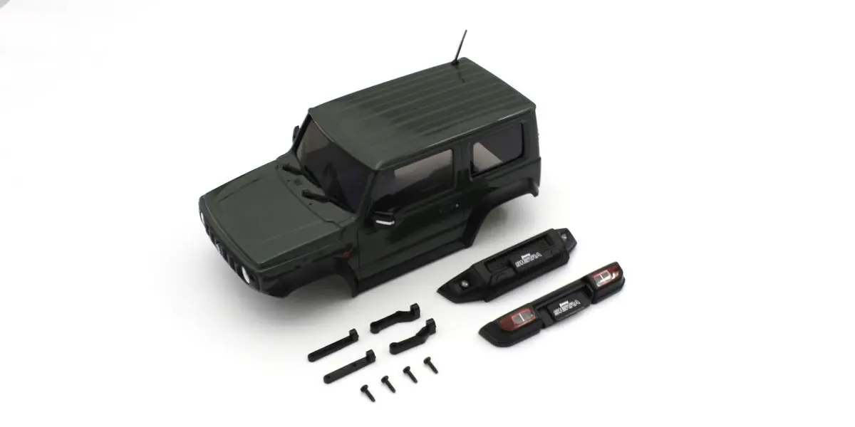 Bodyshell Suzuki Jimny Sierra Green Mini-Z 4X4 MX01