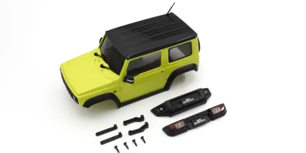 Bodyshell Suzuki Jimny Sierra Yellow Mini-Z 4x4 Mx01