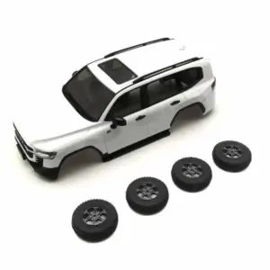 Bodyshell Toyota Land Cruiser 300 Gr Sport White Mini-Z 4x4 Mx01