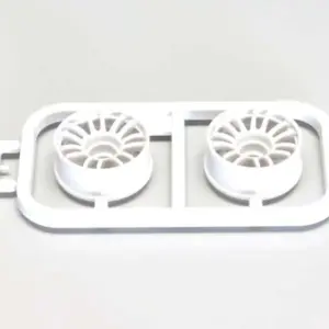 Wheels Set Re30 Kyosho Mini-Z Mr03 Narrow-Offset 2.0 (2) White