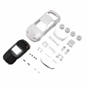 Kyosho Mini-Z Toyota Celica White Body Set W/4wd Rims