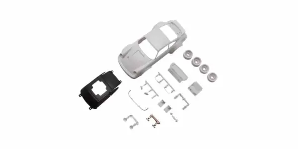Kyosho Mini-Z Porsche 934 RSR White Body Set + 2wd Rims