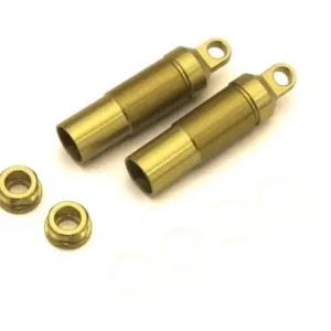 Rear Shock Case Kyosho Turbo Optima (2) Gold