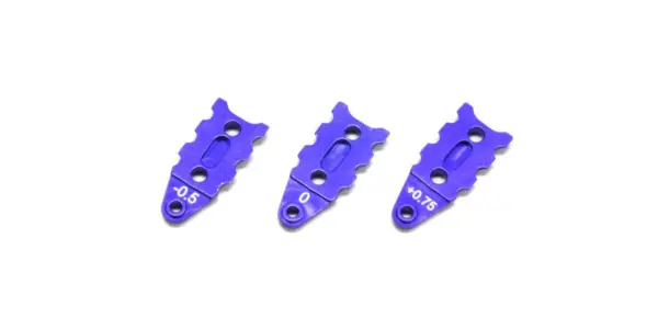 Kyosho Mini-Z Mr03 Rear Suspension Plate Holder (0.5-0-0.75mm)