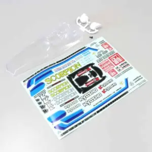 Kyosho Scorpion 2014 Clear Bodyshell Set