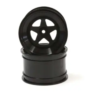 Kyosho Scorpion 2014 Black Rear Wheel 2.2 Inches (2)