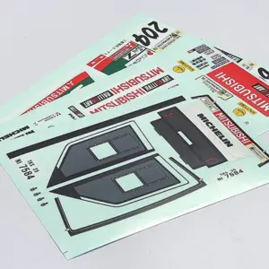 Killerbody Decal Sheet (Pajero Evo 1998 Dakar Rally)