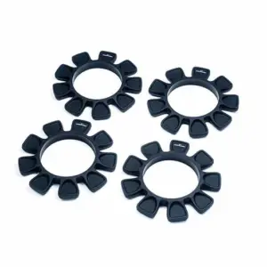 Koswork Rc Silicone Tyre Gluing Bands 1:10 1:8 Black (4)