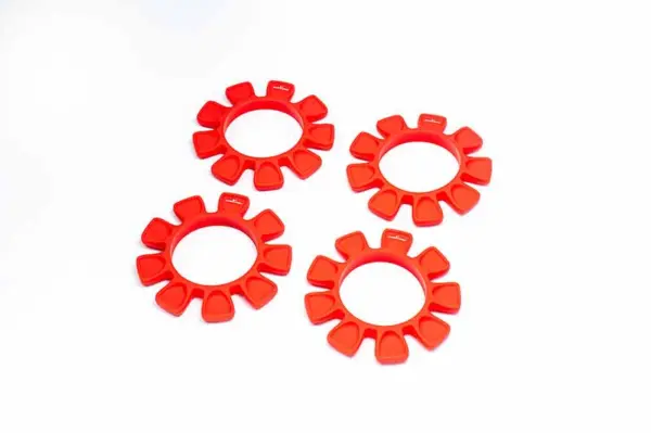 Koswork Rc Silicone Tyre Gluing Bands 1:10 1:8 Red (4)