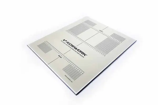 Koswork Pit Setup Board 1:10 Buggy/on-Road (400x480x10mm) Extra Light