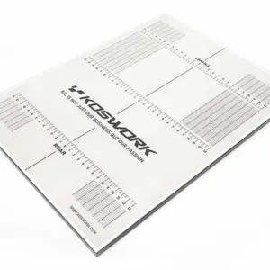 Koswork Pit Setup Board 1:10 Touring (300x400x10mm) Extra Light
