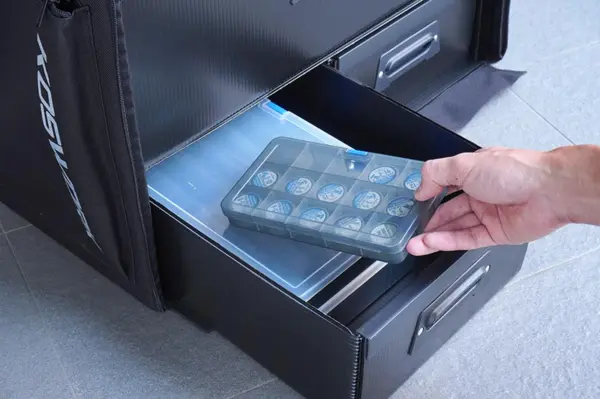 Koswork 1:8 Rc Compact 3 Drawer Bag (560x375x380mm) Pp Frame