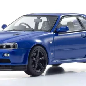 Kyosho 1:43 Nissan Skyline R34 Gt-R v-Spec Ii Bayside Blue