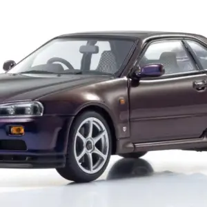 Kyosho 1:43 Nissan Skyline R34 Gt-R v-Spec Midnight Purple Iii