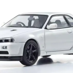 Kyosho 1:43 Nissan Skyline R34 Gt-R v-Spec Ii White Pearl