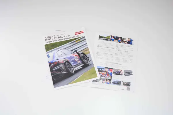 Kyosho 1:64 Mini-Book Collection Subaru WRX Nbr2023 W/Led