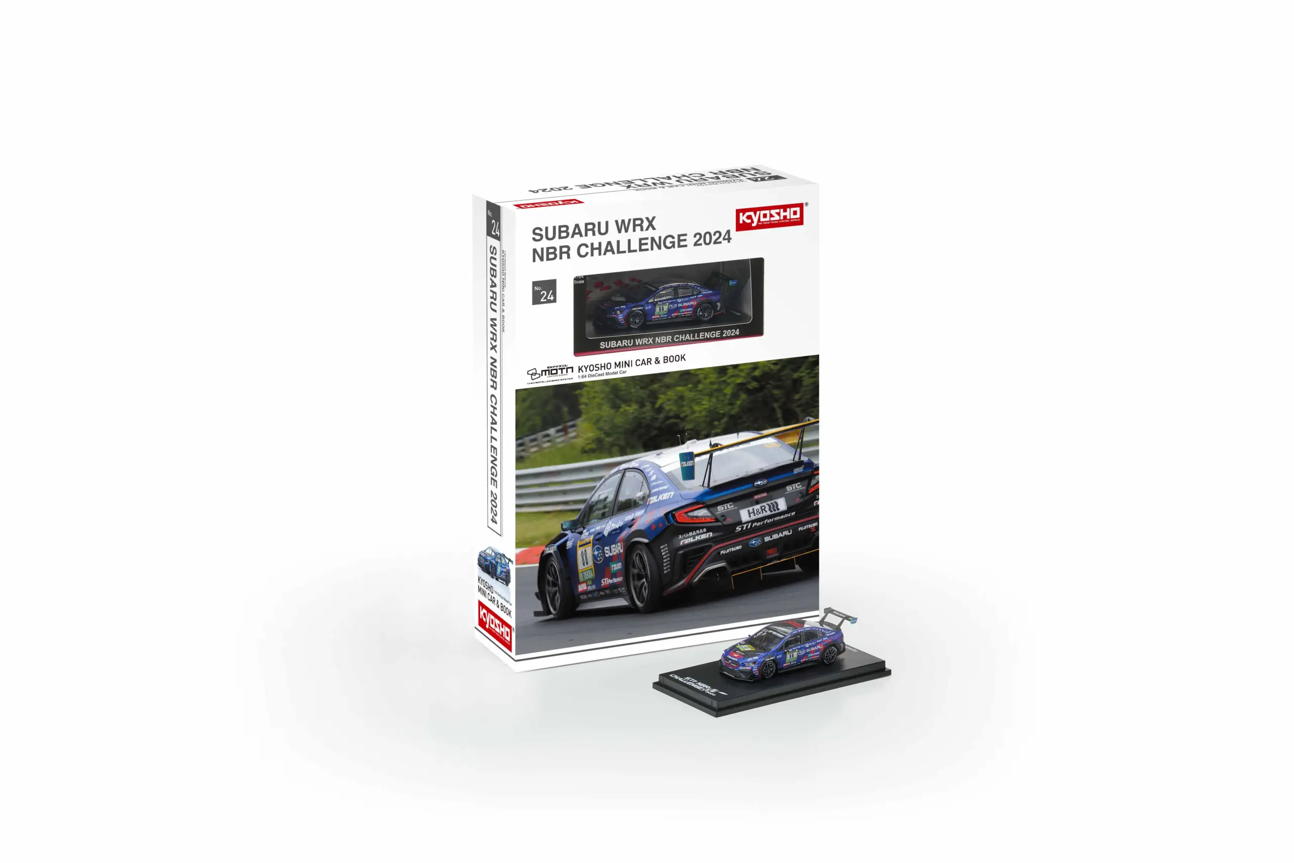 Kyosho MOTN Led System 1:64 Minicar Book Subaru WRX NBR2024 – view 4