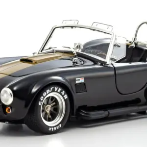 Kyosho 1:18 Shelby Cobra 427 S/C Spider 1962 Black/Gold