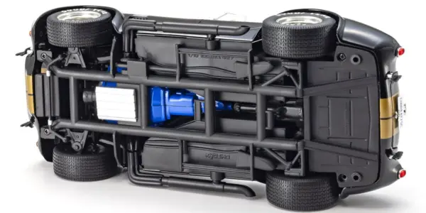 Kyosho 1:18 Shelby Cobra 427 S/C Spider 1962 Black/Gold