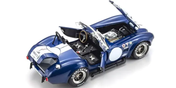 Kyosho 1:18 Shelby Cobra 427 S/C Spider 1962 Blue/White