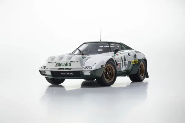 Kyosho 1:18 Lancia Stratos Hf s.munari Winner Monte Carlo 1975 nr.14