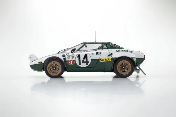 Kyosho 1:18 Lancia Stratos Hf s.munari Winner Monte Carlo 1975 nr.14