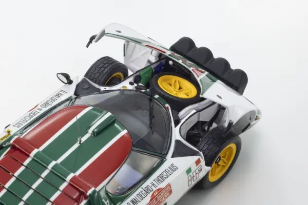 Kyosho 1:18 Lancia Stratos Hf b.waldegard Winner San Remo 1976 nr.4