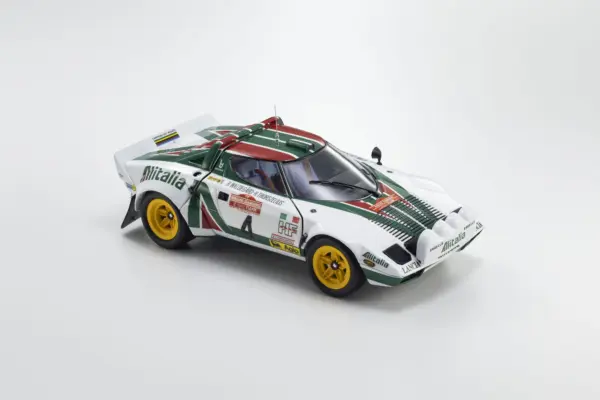 Kyosho 1:18 Lancia Stratos Hf b.waldegard Winner San Remo 1976 nr.4