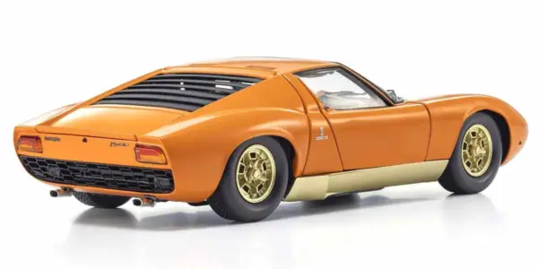 Kyosho 1:18 Lamborghini Miura P400 1968 Orange-Gold