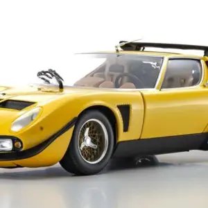 Kyosho 1:18 Lamborghini Miura SVR 1970 Yellow-Black