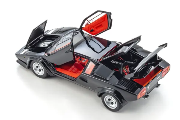 Kyosho 1:18 Lamborghini Countach Lp5000 Quattrovalvole Black