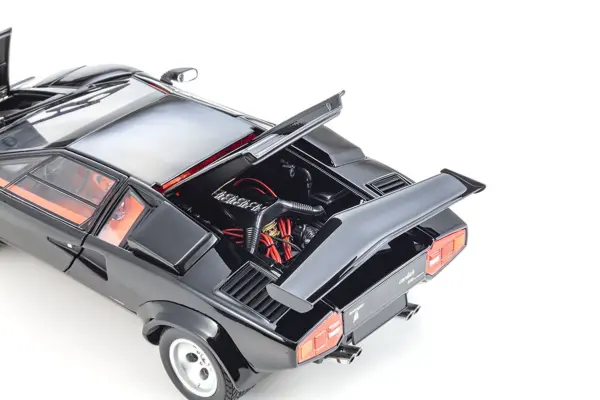 Kyosho 1:18 Lamborghini Countach Lp5000 Quattrovalvole Black