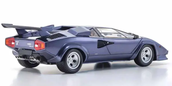 Kyosho 1:18 Lamborghini Countach Lp5000 Quattrovalvole Dark Blue