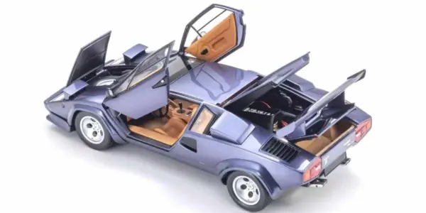 Kyosho 1:18 Lamborghini Countach Lp5000 Quattrovalvole Dark Blue
