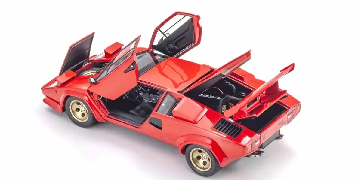 Kyosho 1:18 Lamborghini Countach LP5000 Quattrovalvole Red – view 5