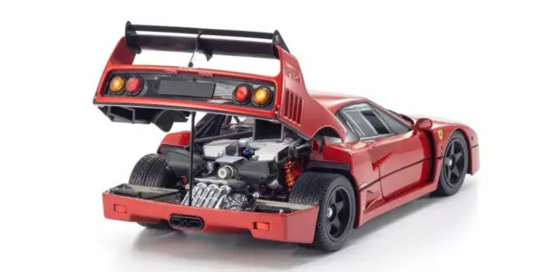 Kyosho 1:18 Ferrari F40 Light Weight Red 1987 Die-Cast Collection