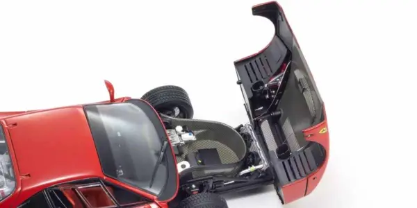 Kyosho 1:18 Ferrari F40 Light Weight Red 1987 Die-Cast Collection