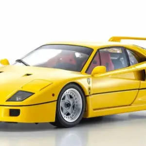 Kyosho 1:18 Ferrari F40 Yellow 1987 Die-Cast Collection