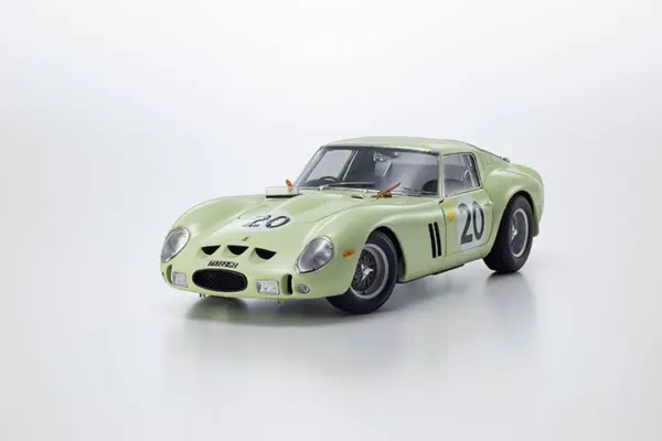 Kyosho 1:18 Ferrari 250 Gto Le Mans 24h DNF 1962 nr.20