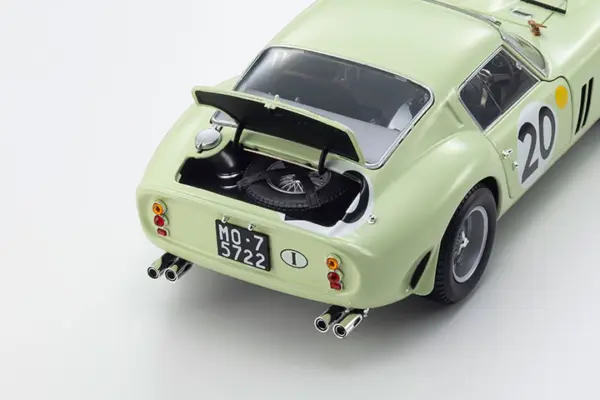 Kyosho 1:18 Ferrari 250 Gto Le Mans 24h DNF 1962 nr.20